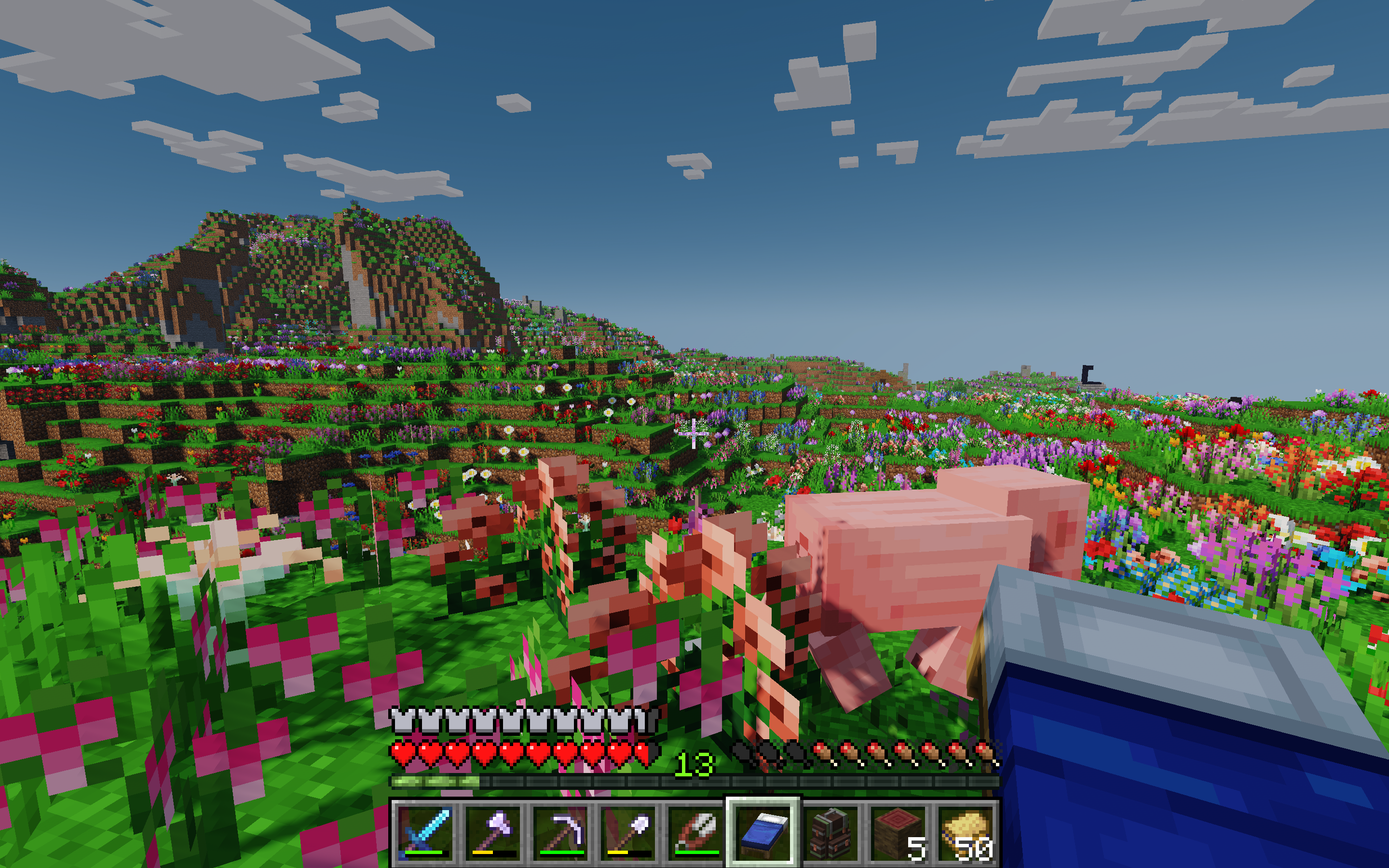 Minecraft modded flowers